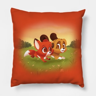 Fox and the Hound Pillow