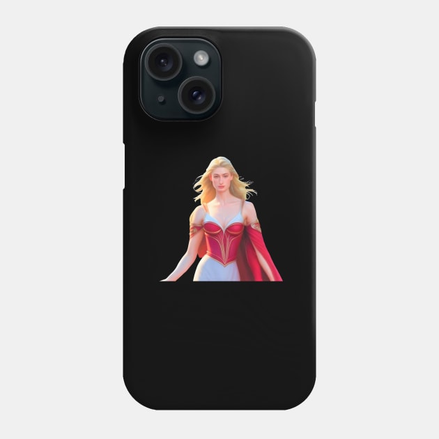 Elizabeth Debicki Phone Case by Dancing Art