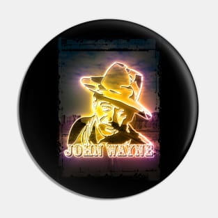 Wayne neon art Pin