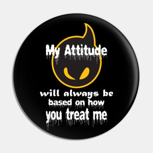 Yellow Angry Dot Pin