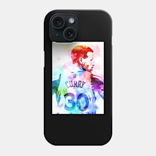 Stephen Curry Watercolor Phone Case