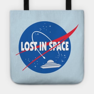 Lost in space NASA mashup Tote