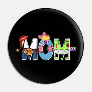 Toy Story Mama Boy Mom Mommy Happy Pin