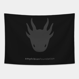 Amphibian Foundation - Dark Logo Tapestry