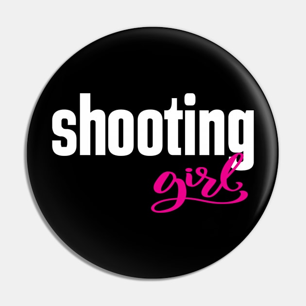 Shooting Girl Hobby Pin by ProjectX23