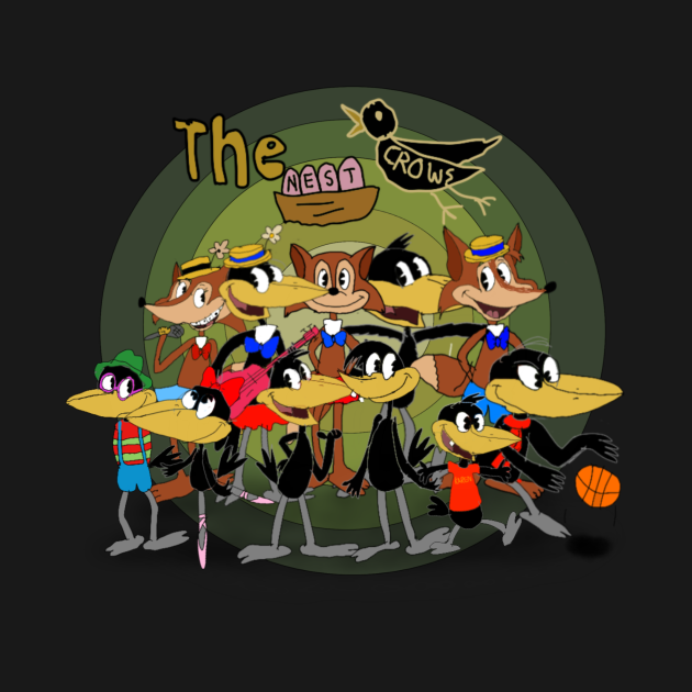 Discover The Crows Nest and Friends - Cartoon - T-Shirt