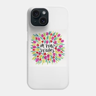 vino veritas original Phone Case