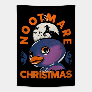 Pingu NOOT NOOT MEME - The Nootmare Before Christmas Tapestry