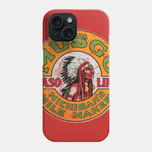 Musgo Gasoline Phone Case by MindsparkCreative