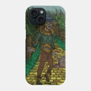 Zombie Walkers Of Oz Scarecrow Phone Case