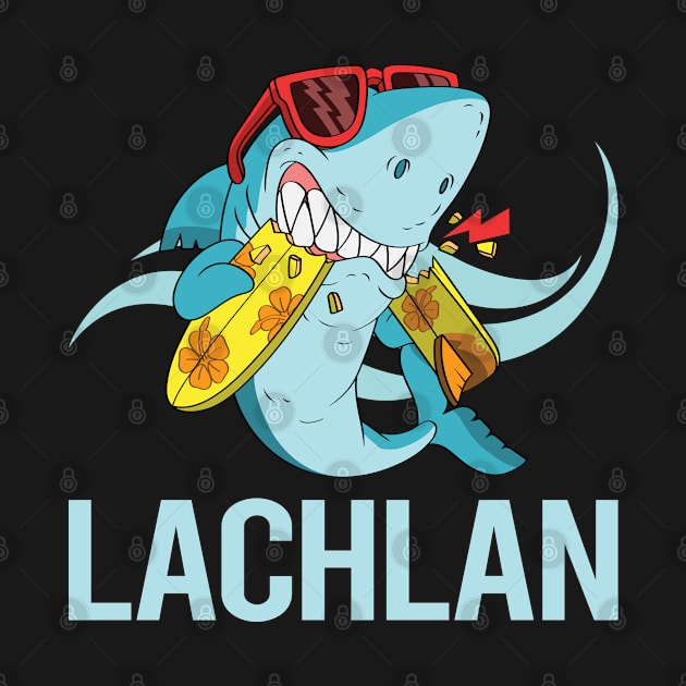 Funny Shark - Lachlan Name by Atlas Skate