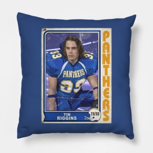 Tim Riggins Vintage Friday Night Lights Football Trading Card Pillow