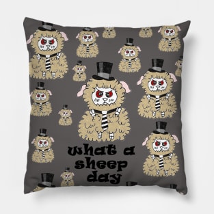 what a sheep day Pillow