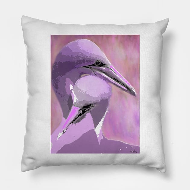 Love Birds We Belong Together #2 Pillow by Overthetopsm