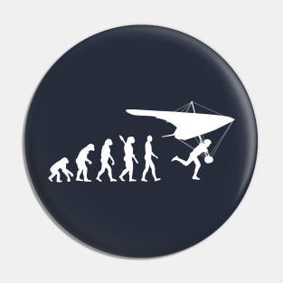 Evolution of the flying man (v1) Pin