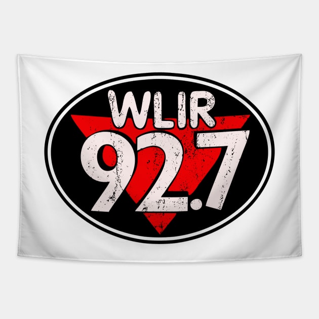 WLIR Radio Station Tapestry by The Moon Child