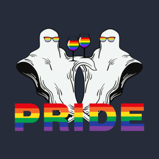 Diversity Pride Cool Ghost Pair T-Shirt