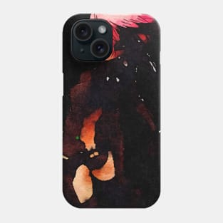 Anime Charecter Watercolor Phone Case