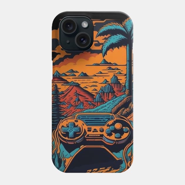 Gaming Rewind - Rediscover Retro Classics Phone Case by Moulezitouna