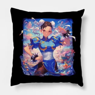 chun li Pillow