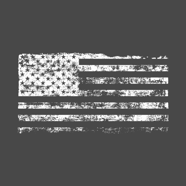 Grunge flag of USA by StefanAlfonso