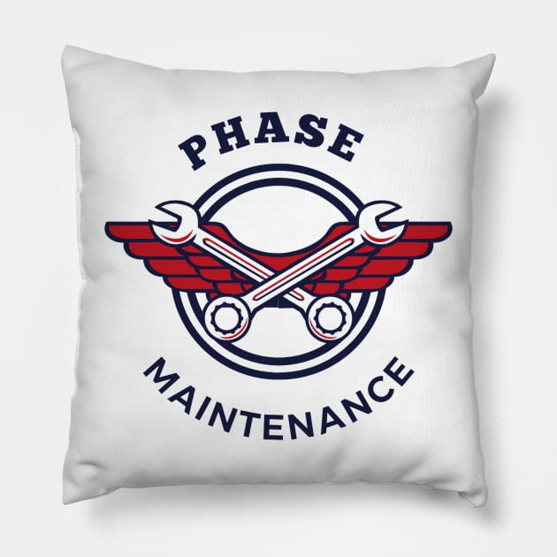 maintenance phase mechanic tools Pillow by Pop on Elegance