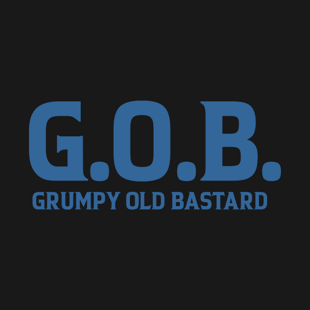 Grumpy Old Bastard Warning by Vault Emporium