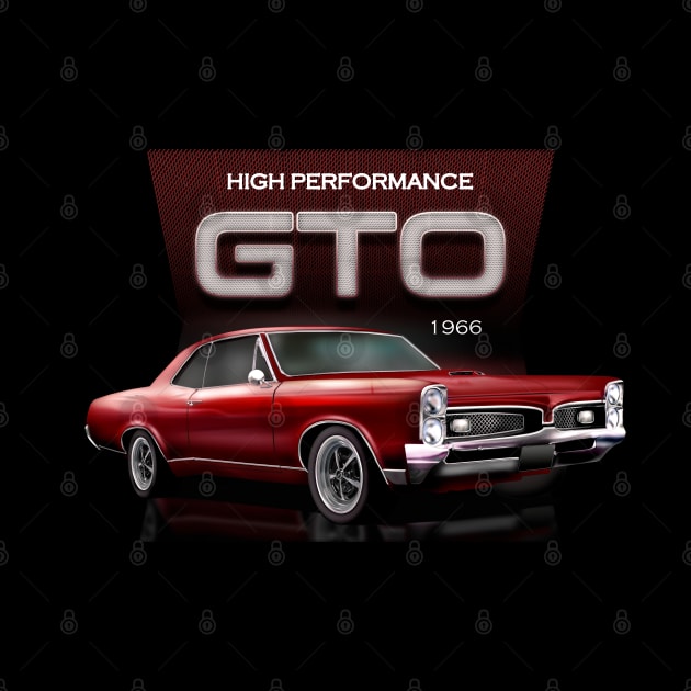 GTO Pontiac Muscle Car by hardtbonez