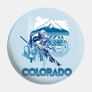 Colorado Ski Pin