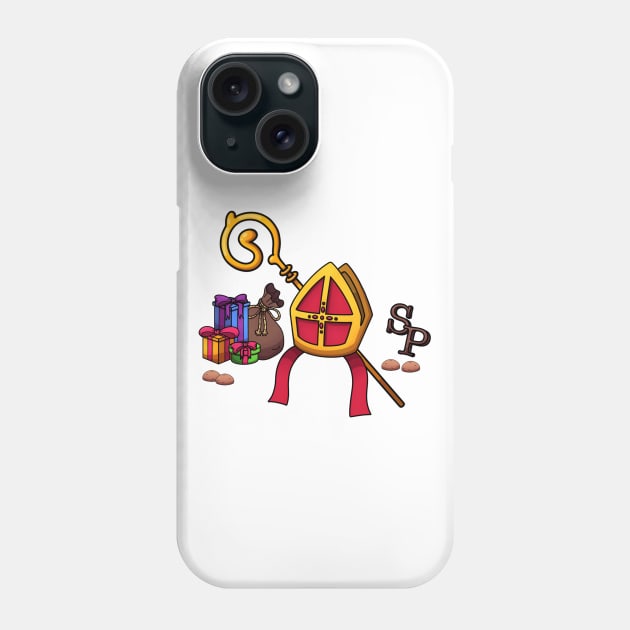 Sinterklaas Elements Phone Case by TheMaskedTooner