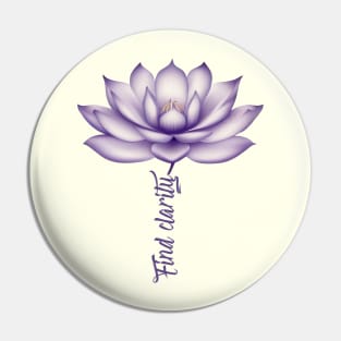 lotus flower Pin