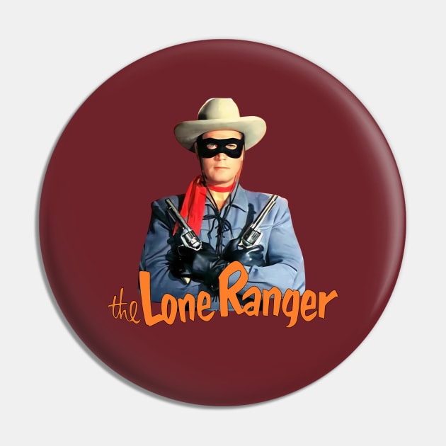 The Lone Ranger - Guns -  Clayton Moore - 40s Tv Western Pin by wildzerouk