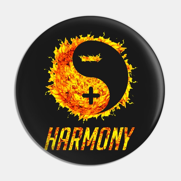 Harmony Pin by PluginTees