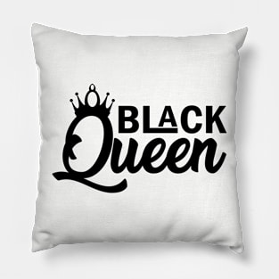 Black Queen, Black History Month Pillow