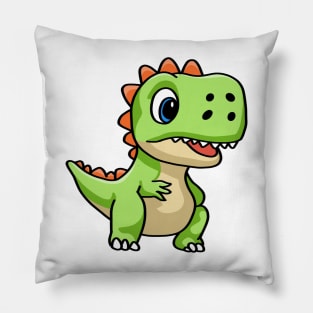 Happy Dinosaur Pillow