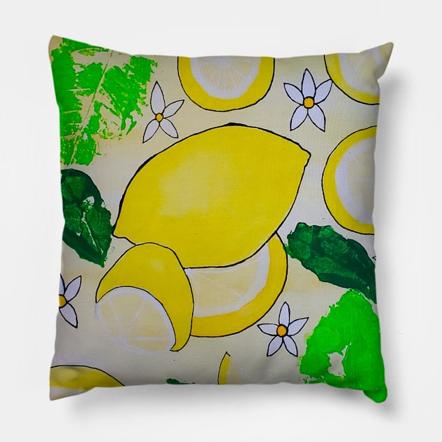 Lemon Pillow by etherealwonders