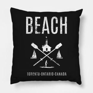 The Beach - cons Pillow