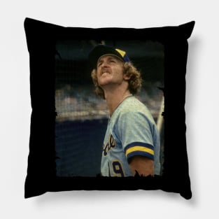 Robin Yount in Milwaukee Brewers Pillow