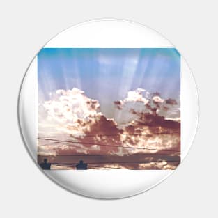 Sunset Pin