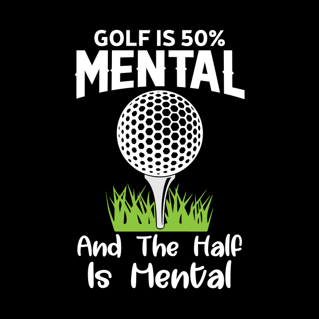 Golf Player Mental Quote by Imutobi