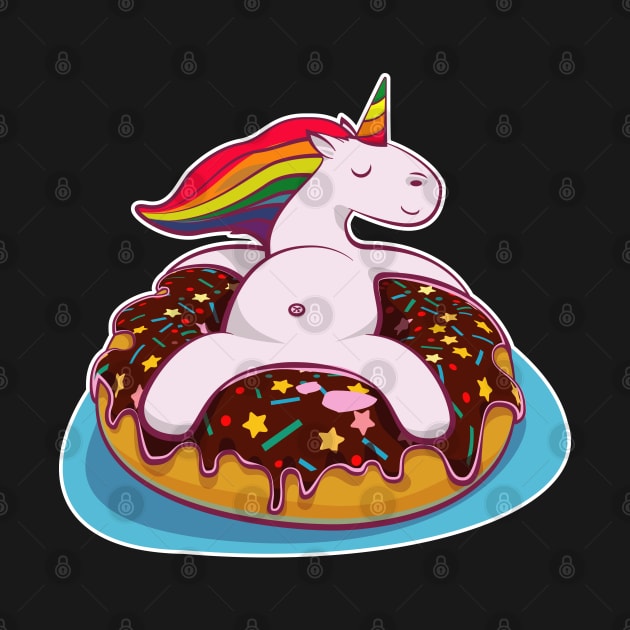 Donut Unicorn by LeonLedesma