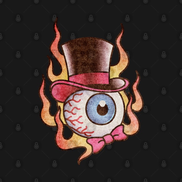 American Traditional Dapper Eyeball by OldSalt