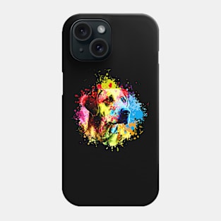 labrador watercolor Phone Case