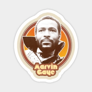 Marvin Gaye Retro Iconic Design Magnet