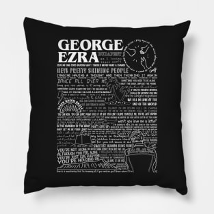 George Mix (white) Pillow