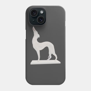 Pat the dog statue Phone Case