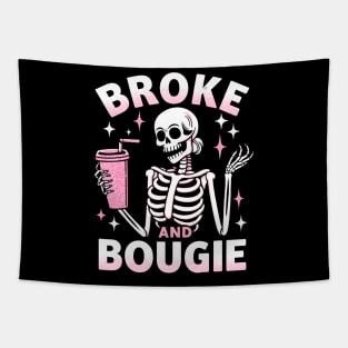 Broke and Bougie Tapestry