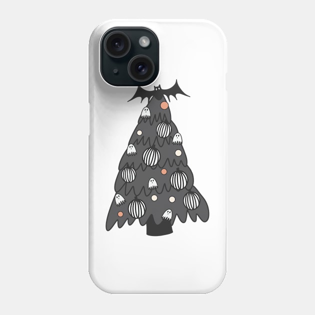 Goth Christmas Phone Case by Milibella