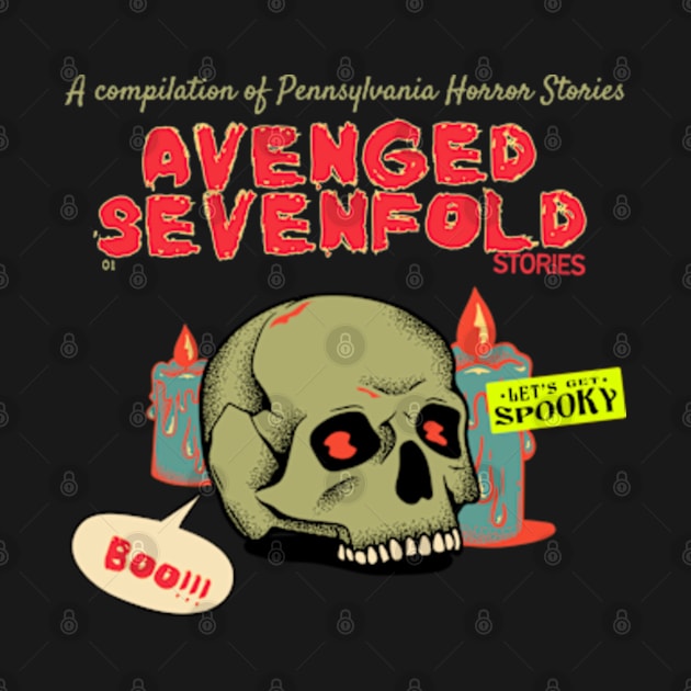 avenged ll horror story by psychedelic skull