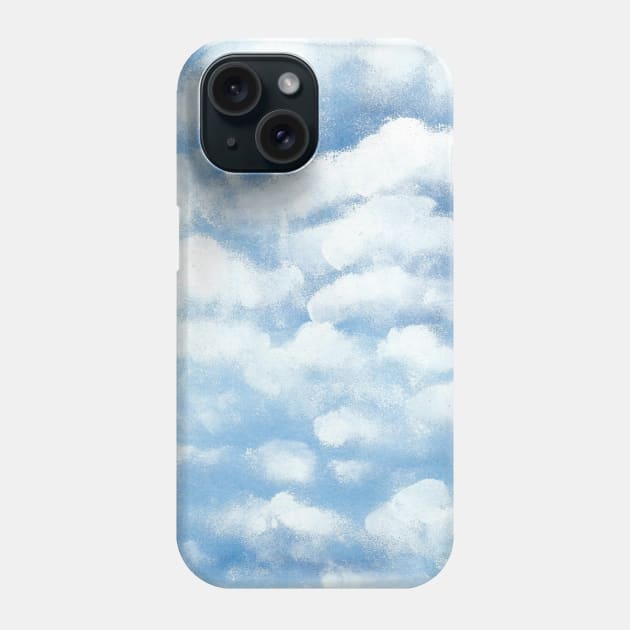 Cloudy Mornings Phone Case by Artbynikitachawda